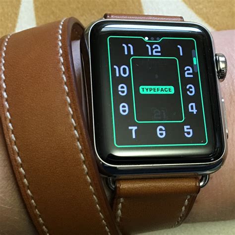 custom hermes apple watch face